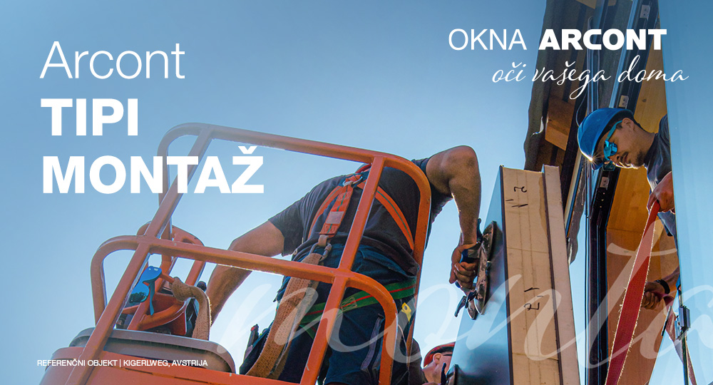 ARCONT tipi montaž