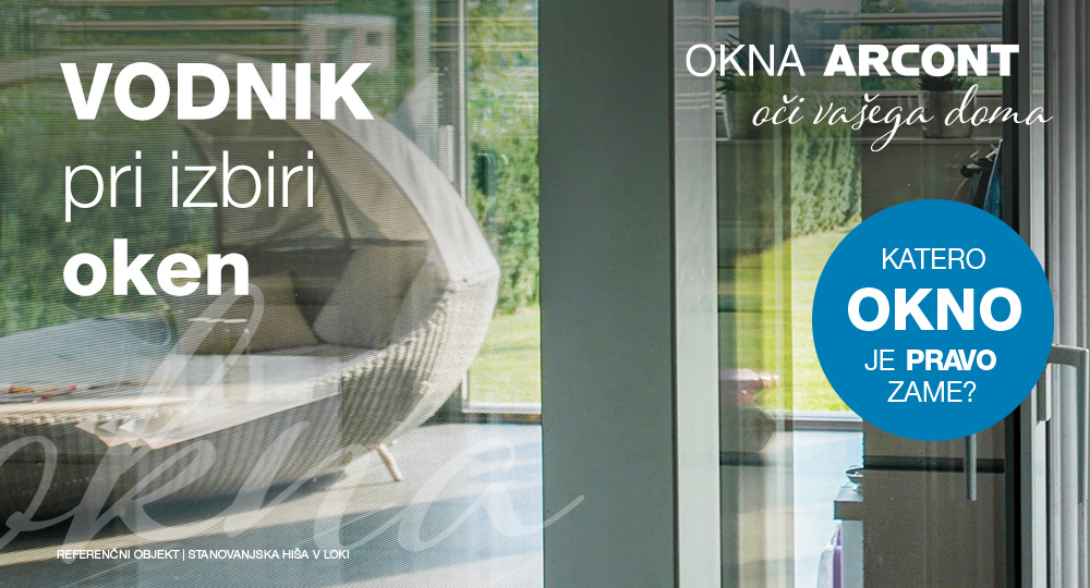 Vodnik pri izbiri oken